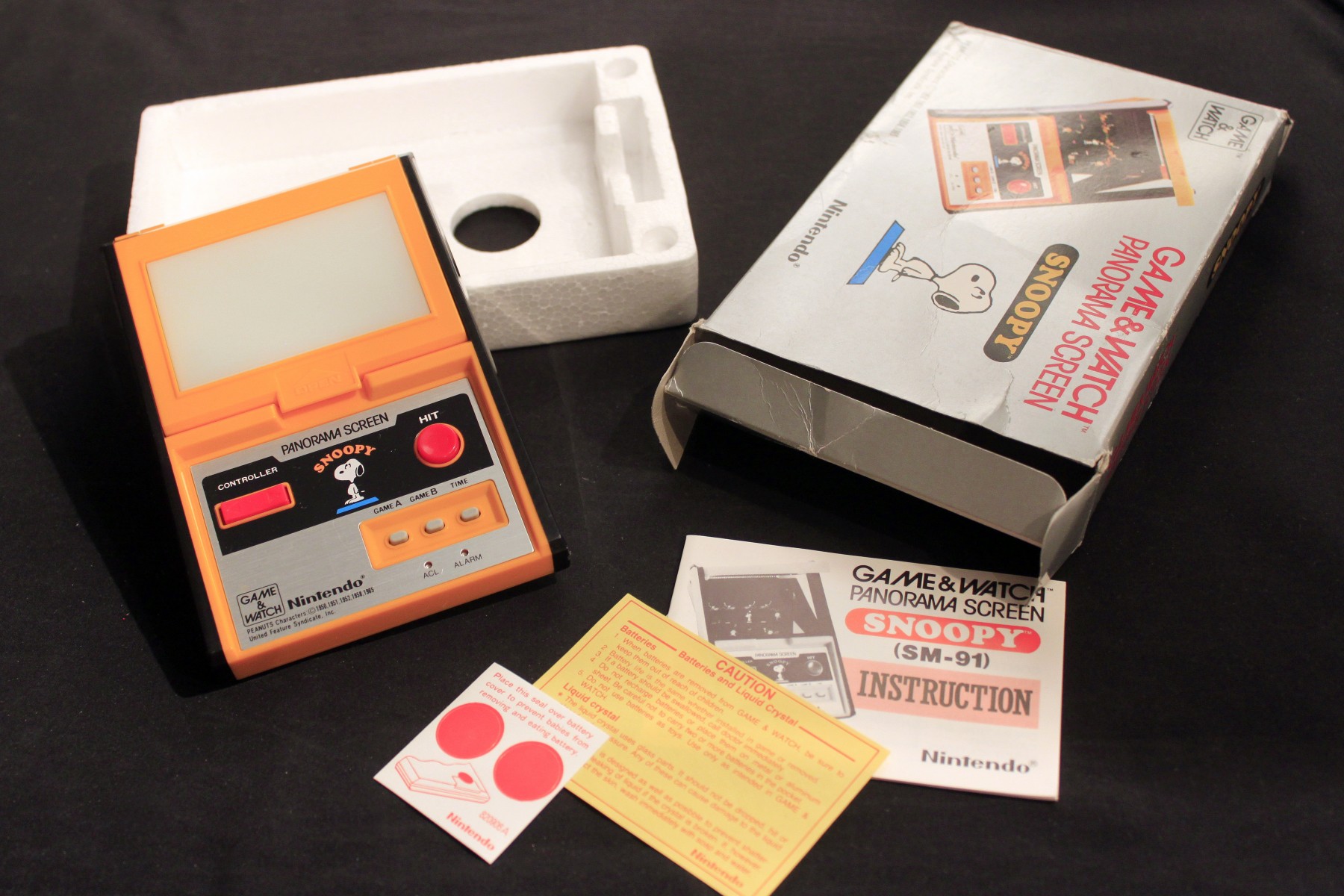 初期 ゲームウォッチ GAME&WATCH SNOOPY スヌーピー SM-91 初期 ゲームウォッチ GAME&WATCH SNOOPY スヌーピー SM-91
